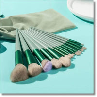 13 Pcs Synthetic Makeup Brushes Set Reusable Soft Blending