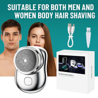 Mini Rechargeable Hair Shaver for Men & Women