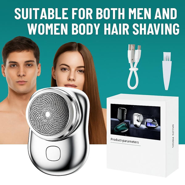 Mini Rechargeable Hair Shaver for Men & Women
