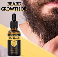 Beard Oil 50ml Black Bottle for Hair Growth & Thickness
