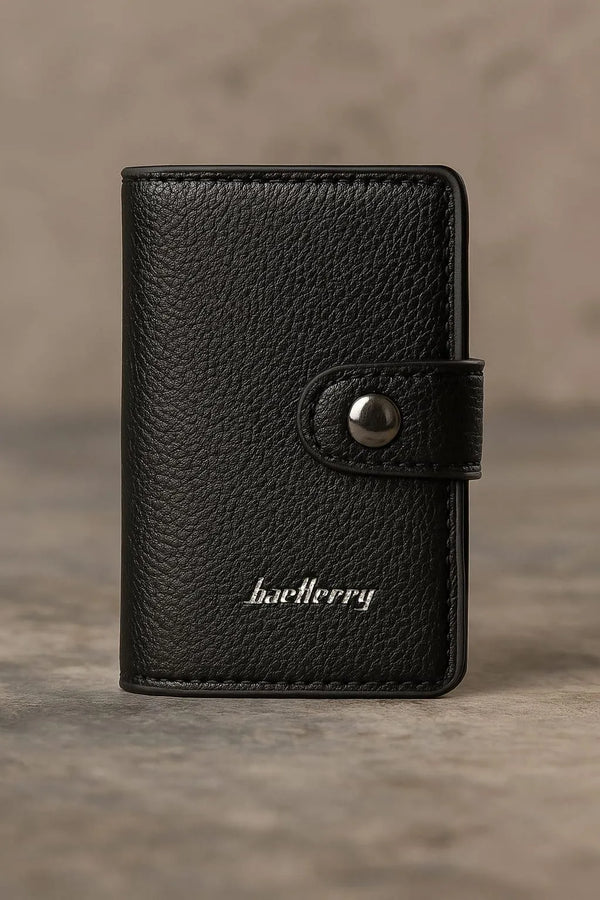 Boy's Casual Plain Wallet Brown PU Leather 1 Pc