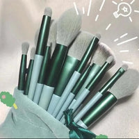 13 PCS Kabuki Eye Shadow Brush Set Synthetic Fiber