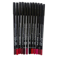 High Pigment Waterproof Lip Pencil Set Black