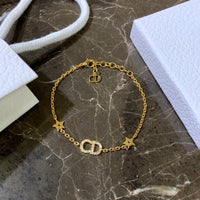 Gold Star & CD Charm Bracelet Set for Women